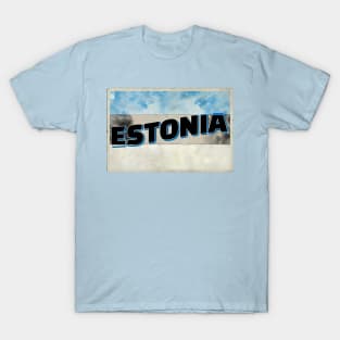 Estonia Vintage style retro souvenir T-Shirt